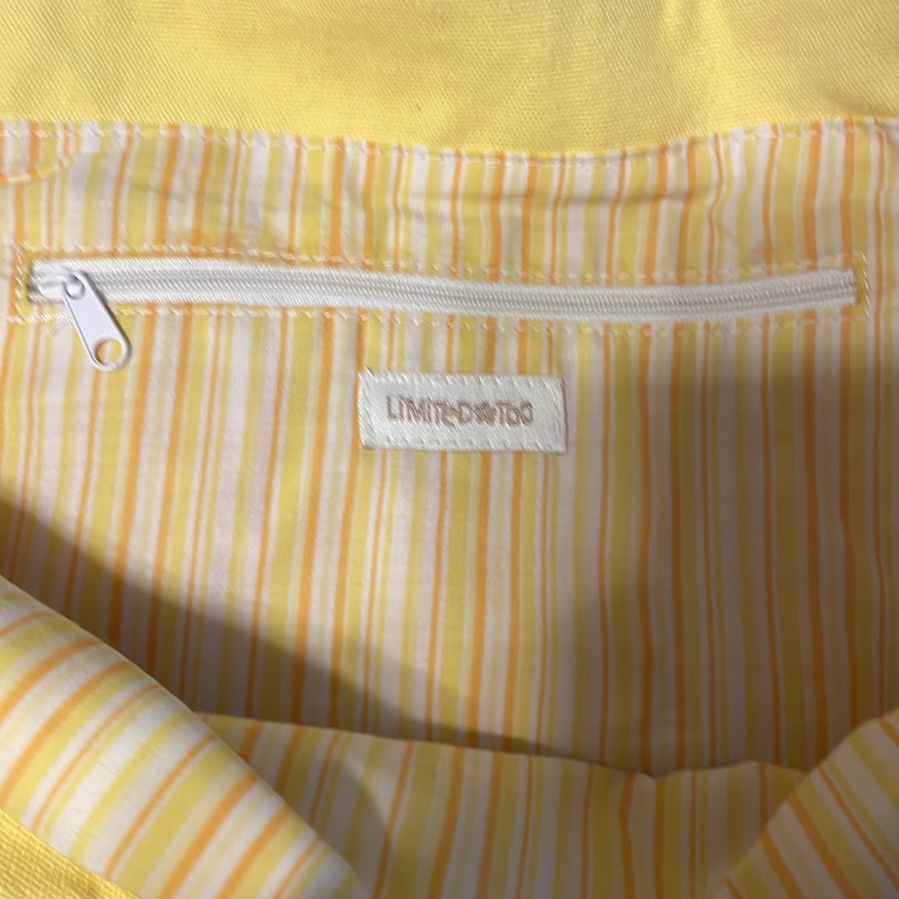 Limited too bright yellow bag - Picture 3 of 5